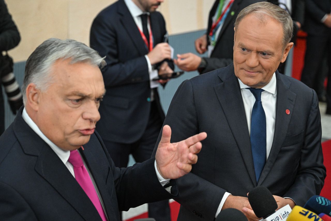 Orban nagle podszedł do Tuska. Polski premier z celną ripostą