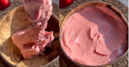 Łączę 3 składniki i mam domowe lody truskawkowe. Są obłędnie pyszne