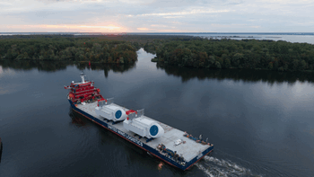 Pierwsze polskie gondole na morskiej farmie wiatrowej Baltic Power