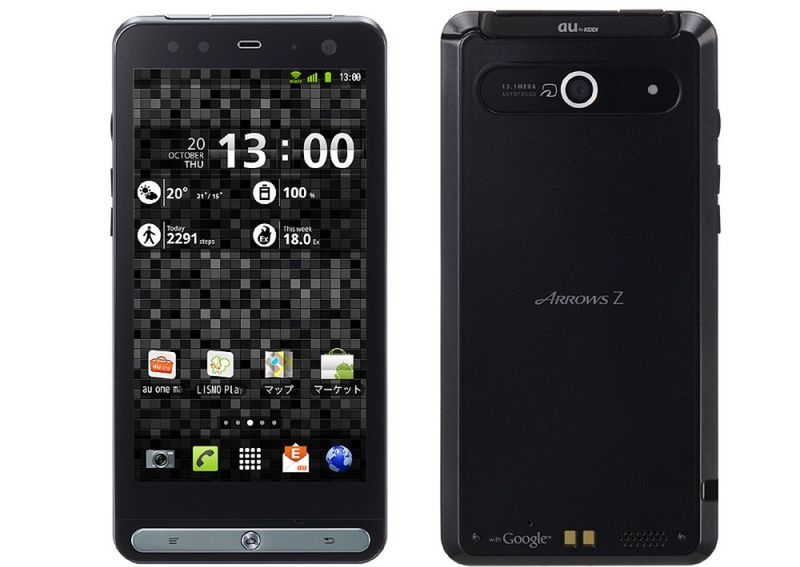 Fujitsu-Toshiba Arrows Z - wodoodporny Android fotograficzny