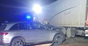 Dąbrowa Tomaszowska: Wypadek na DK 17