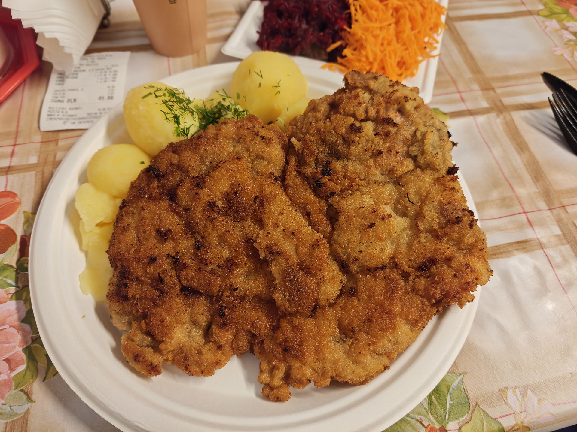 Tak wygląda schabowy w barze w przychodni