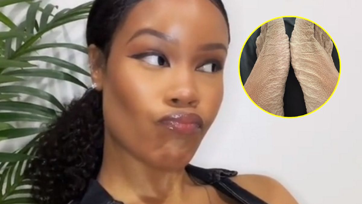 Widok stóp Amerykanki zszokował internautów