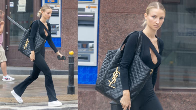 Agata Sieramska parkuje na zakazie