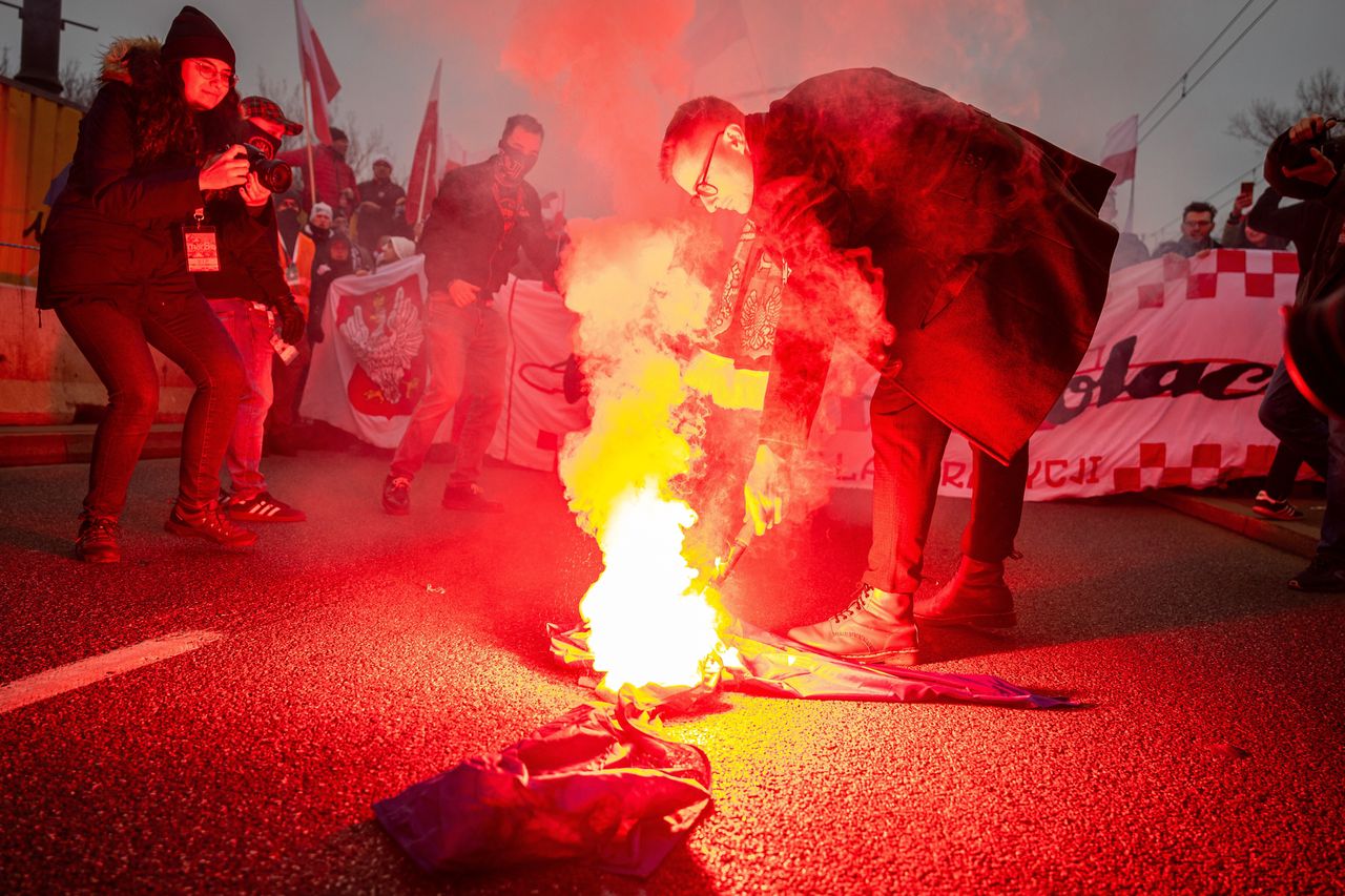 Marsz Niepodległości w Warszawie