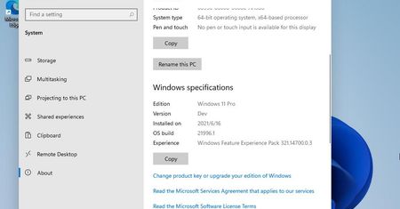 Windows 11: wyciekły zrzuty ekranu pokazujące zmiany w systemie