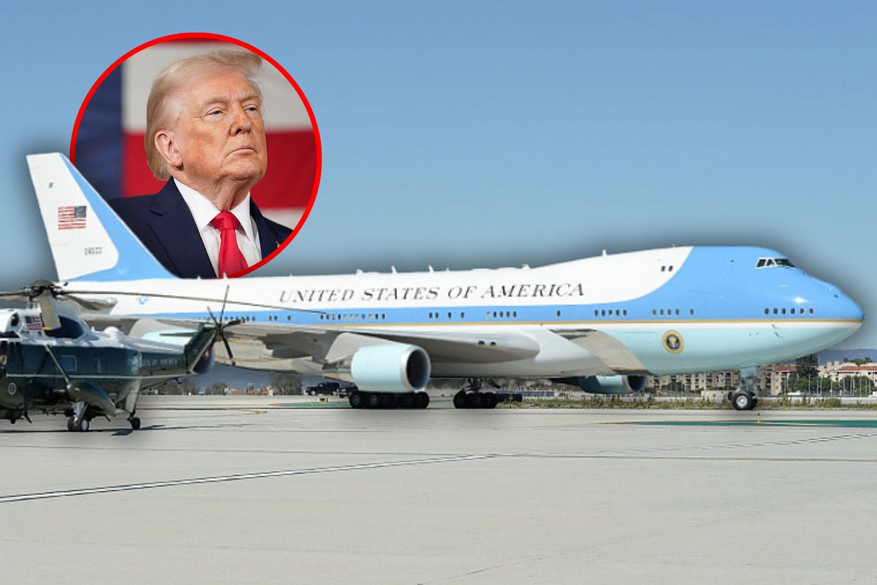 Air Force One w nowych barwach. Trump zmienia wygląd samolotów