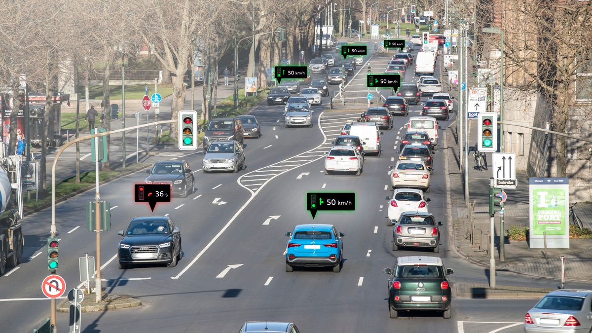 Usługa Audi Ampelinformation obejmuje już 2 miasta w Niemczech