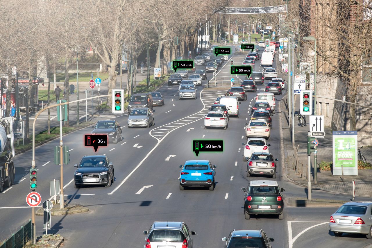 Audi pomoże przejechać na "zielonej fali". I przy okazji zaoszczędzi paliwo