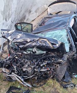 Dostali informację, że samochód spadł z wiaduktu. Prawda była inna