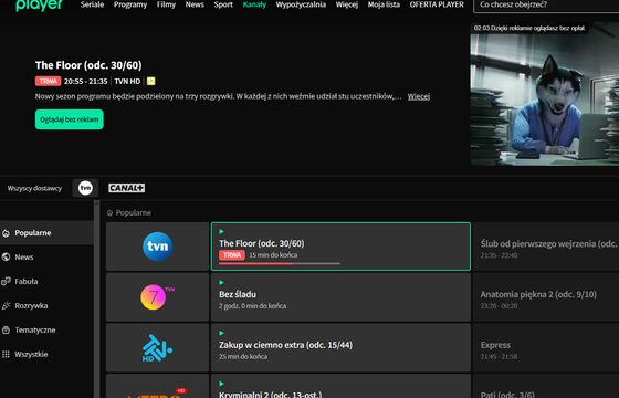 Zmiany na Playerze i Polsat Box Go. Wyszukiwanie ma być łatwiejsze