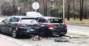Włocławek: Nocny pożar przy Kapitulnej. Spłonęło BMW, uszkodzone drugie auto