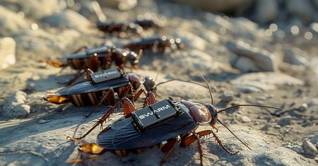 Wojna biorobotów. Komary zamiast dronów, karaluchy zamiast min