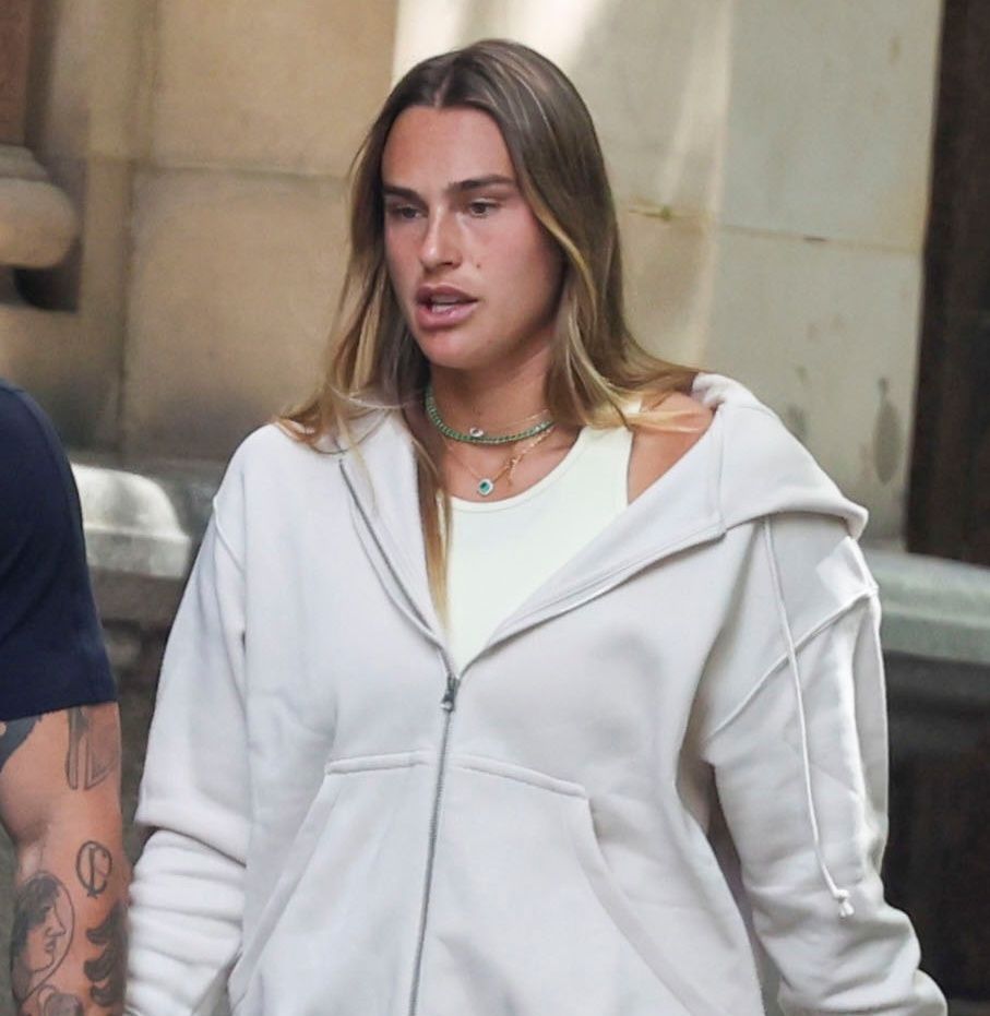 Aryna Sabalenka sfotografowana z partnerem