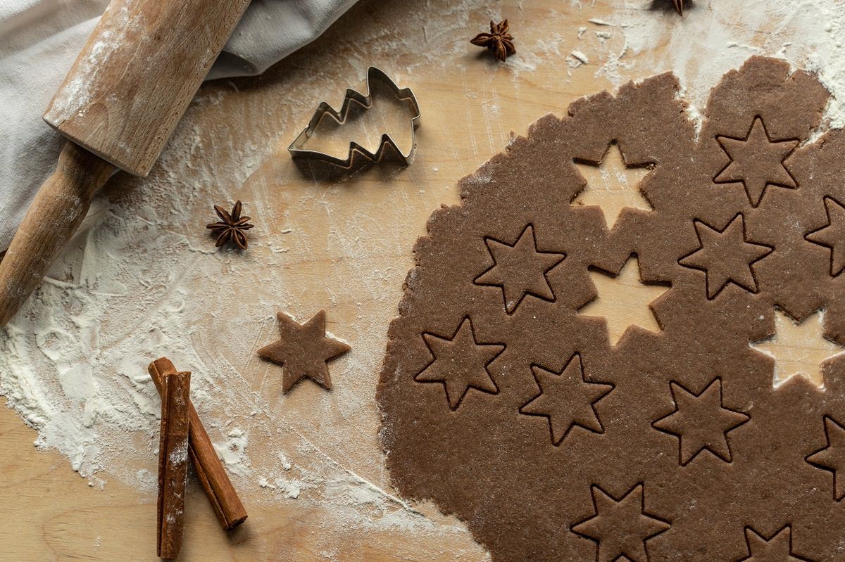 Recipe for Christmas gingerbread cookies, which always turn out well