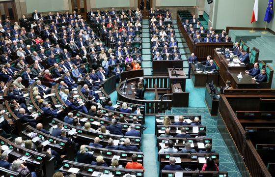 Ustawa pozwalająca na blokadę nielegalnych treści w internecie przyjęta w Sejmie