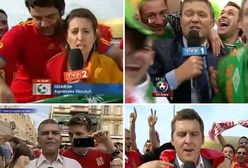 Euro 2012: jak kibice utrudniają pracę dziennikarzom, czyli reporterzy w objęciach fanów futbolu!