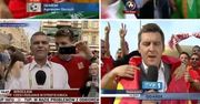 Euro 2012: jak kibice utrudniają pracę dziennikarzom, czyli reporterzy w objęciach fanów futbolu!