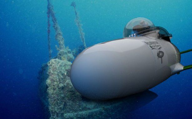 SeaBird - najszybsza osobista łódź podwodna nie potrzebuje silnika