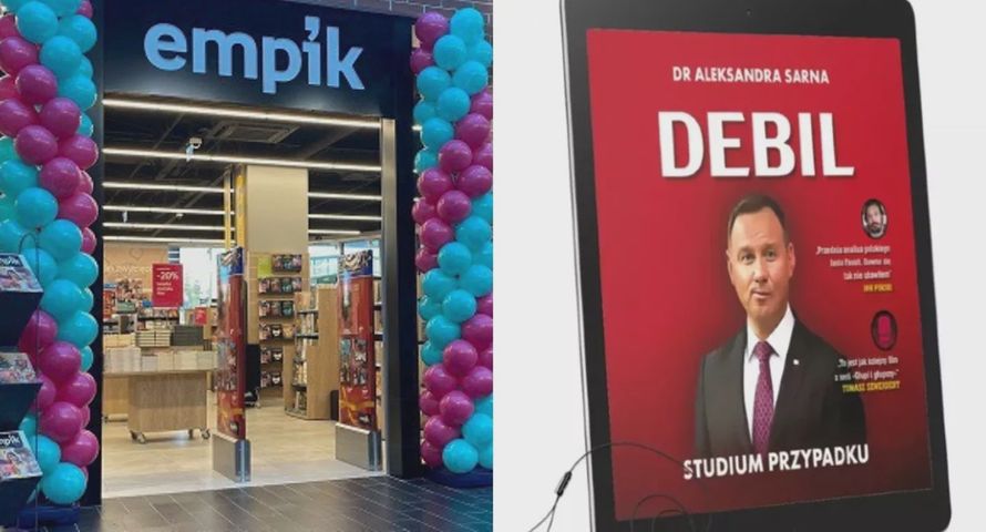 Książka o Andrzeju Dudzie wycofana z Empiku. Dlaczego dopuszczono ją do sprzedaży?