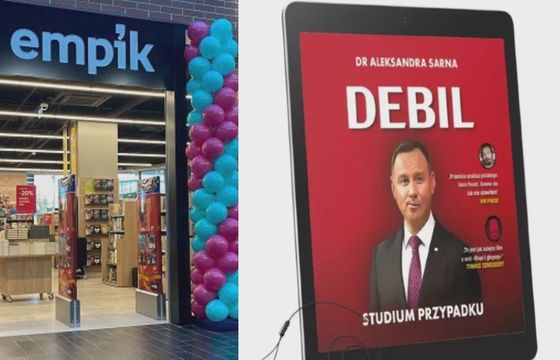 Książka o Andrzeju Dudzie wycofana z Empiku. Dlaczego dopuszczono ją do sprzedaży?