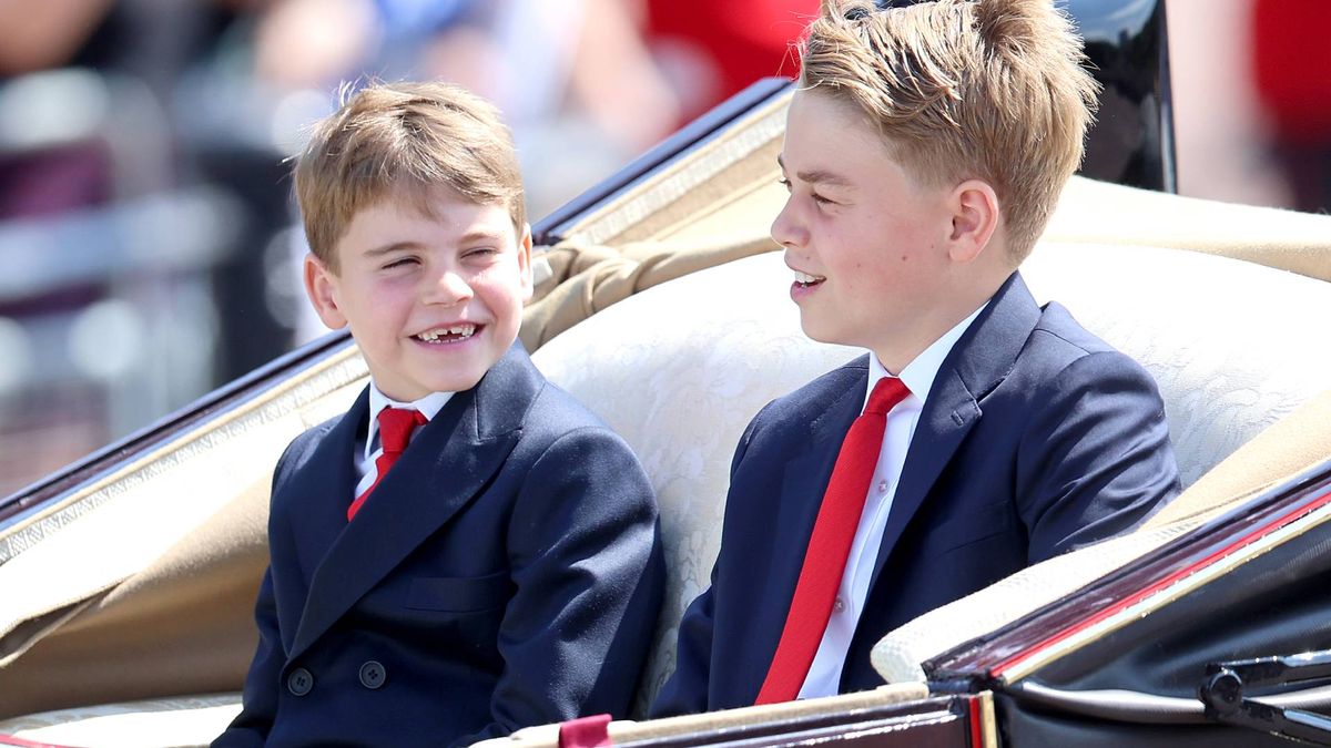 Louis i George w samochodzie