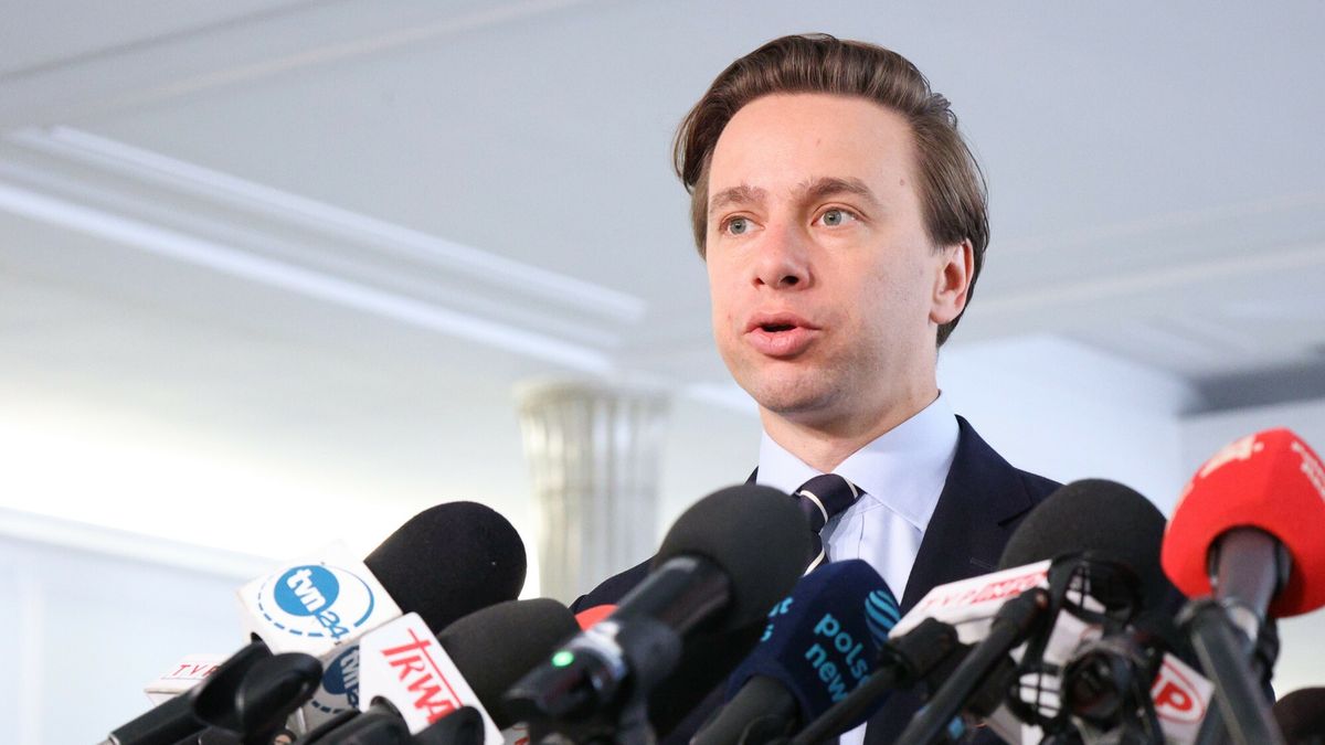 Wicemarszałek Sejmu Krzysztof Bosak