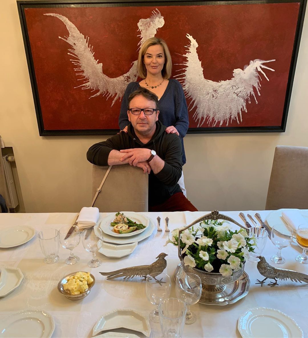 Monika i Zbigniew Zamachowscy