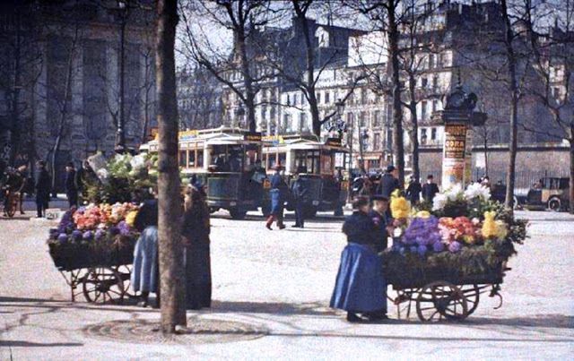 Zobacz kolorowe zdjęcia Paryża sprzed 100 lat 10