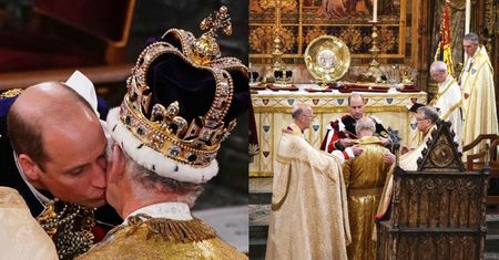 Książę William klęknął przed ojcem i złożył mu historyczną przysięgę. Król Karol III nie mógł powstrzymać wzruszenia (FOTO)