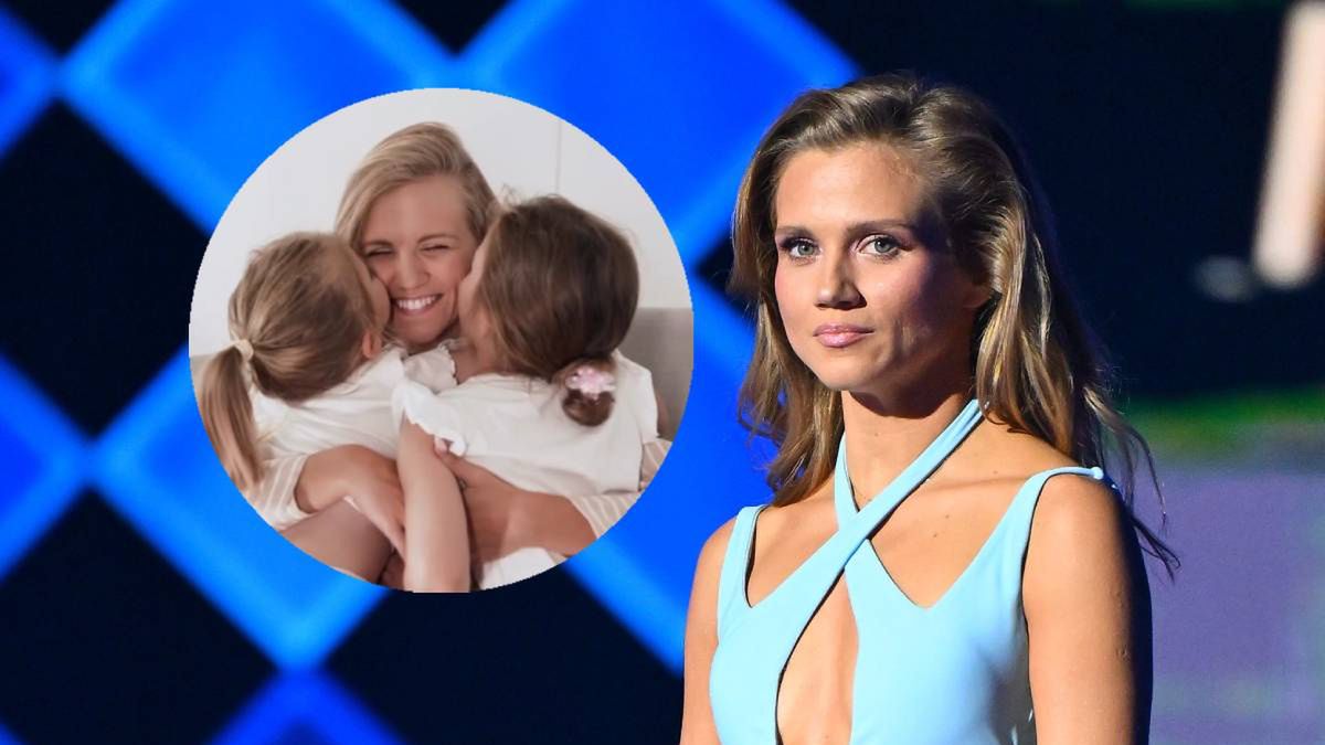 Agnieszka Kaczorowska łączy pracę z macierzyństwem