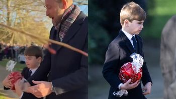 Książę Louis kradnie show i wyrywa ojcu z rąk gigantyczną pralinę. Oto jak zareagował książę William (WIDEO)