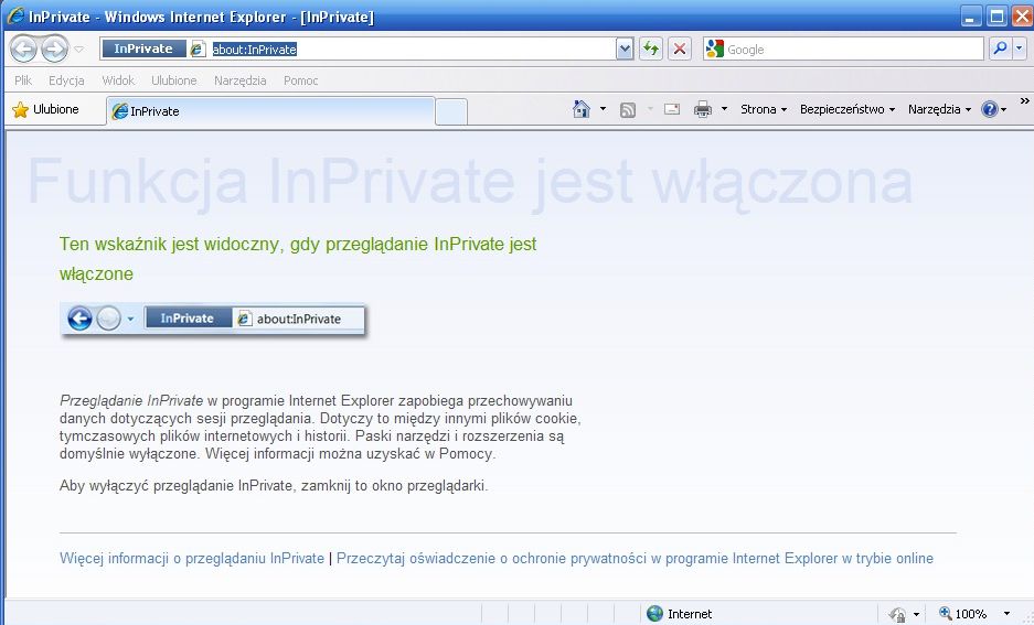 Jak włączyć "tryb prywatny" w Twojej przeglądarce? 9