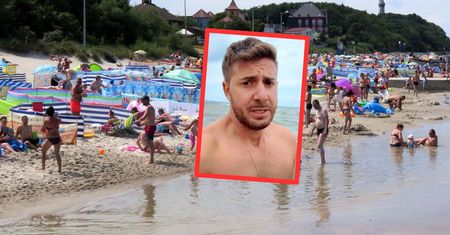 Włoch wybrał się nad Bałtyk. "Polacy, jesteście szaleni"