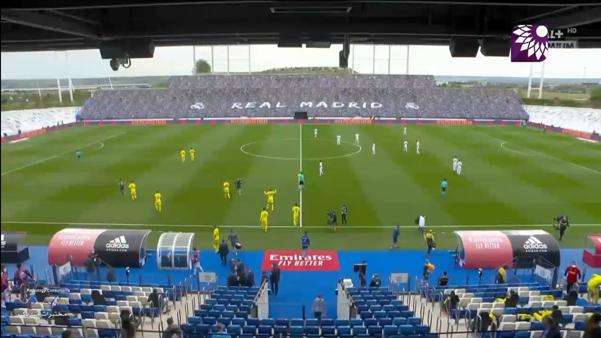 Mecz w palestyńskiej TV