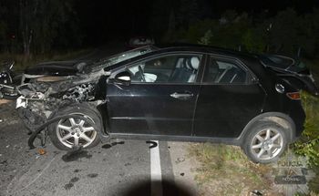 Tragiczny wypadek pod Płońskiem. Nie żyje motocyklista