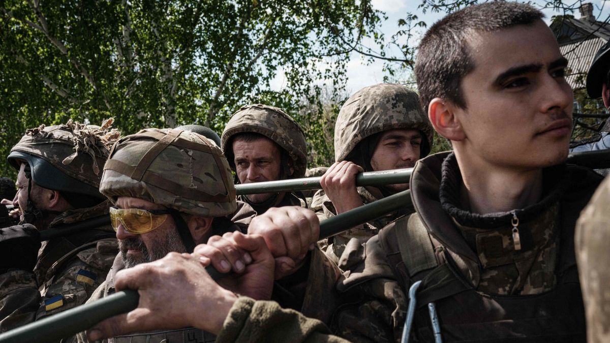 Ukraińscy żołnierze. Zdjęcie ilustracyjne 