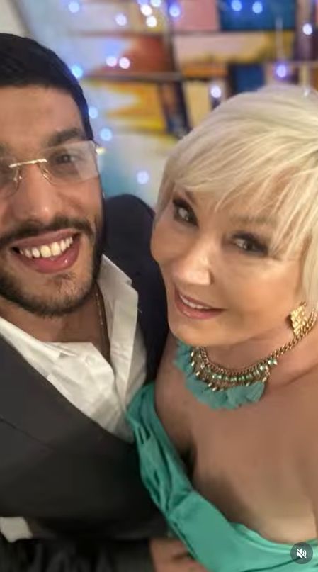 Anna Stasiukiewicz z mężem