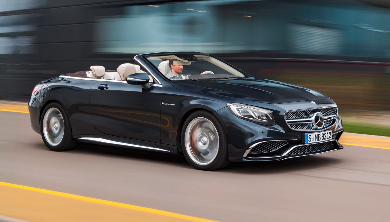 Mercedes-Benz S65 AMG Cabriolet (2016) z potężnym V12 biturbo pod maską - premiera