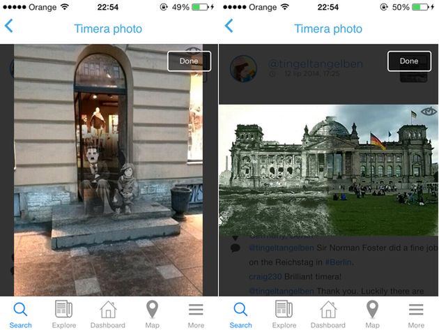 Kiedyś i dziś na jednym zdjęciu, czyli układanki fotograficzne z aplikacją Timera 3