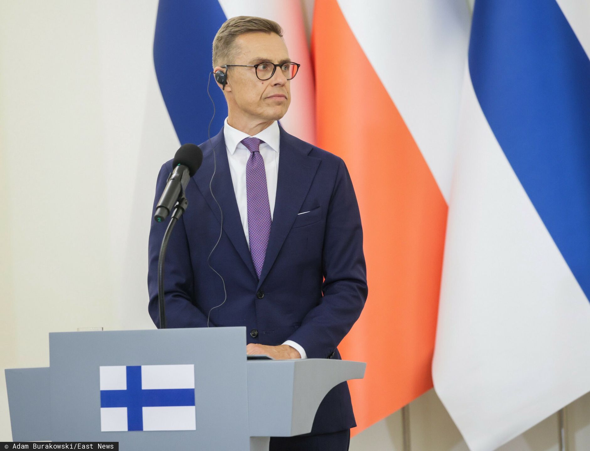 Prezydent Finlandii Alexander Stubb 
