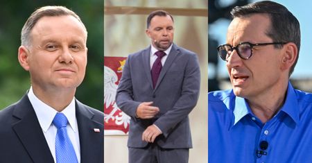 Kabareciarze DRWIĄ z Dudy i Morawieckiego w Polsacie: "Prezes chce zniszczyć demokrację, żebym był królem". Publika żywo zareagowała