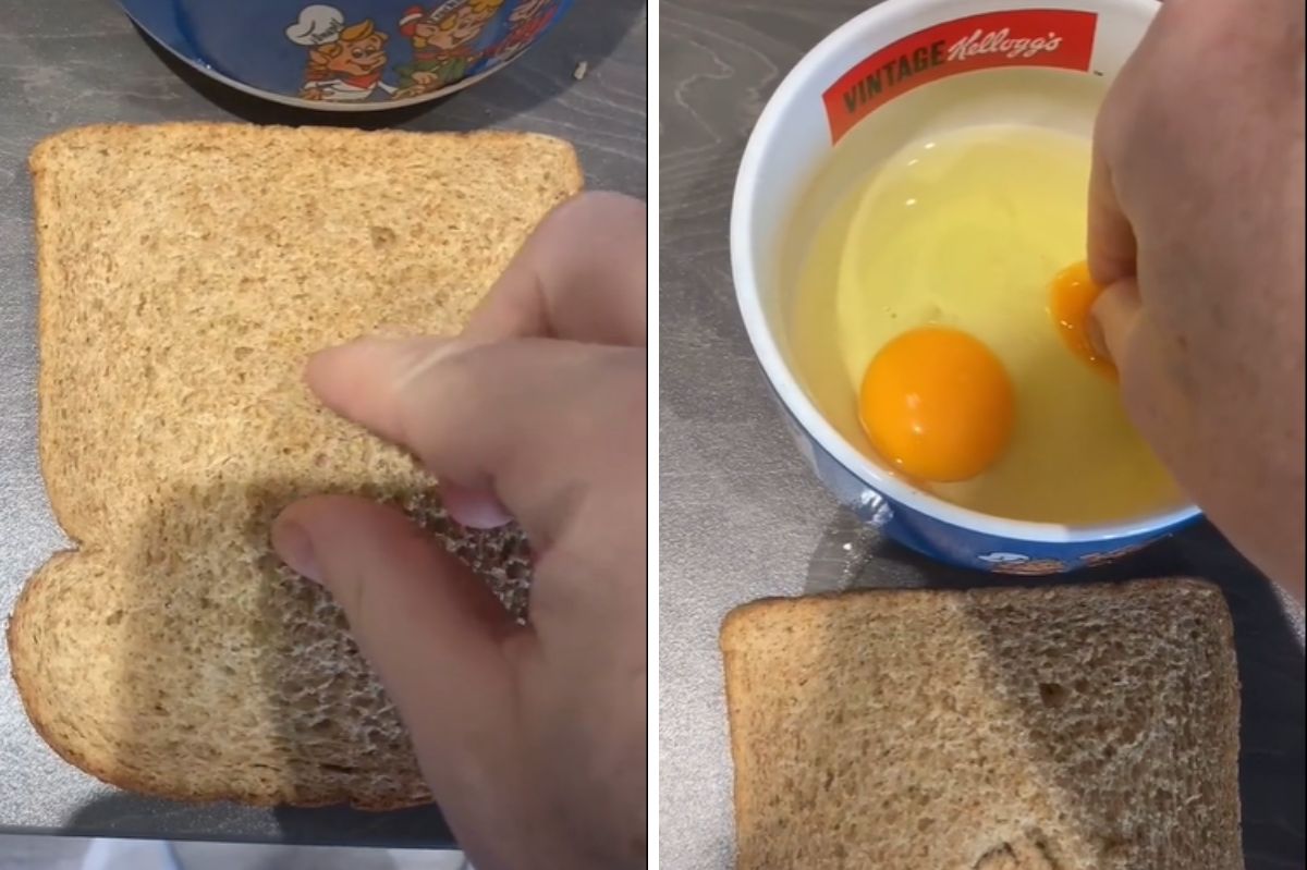 Prawdopodobnie najdziwniejszy sposób na oddzielenie żółtka od białka. Lifehack, który podbił TikToka