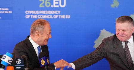 Na Słowacji to nagranie to hit. Tak zachował się Tusk