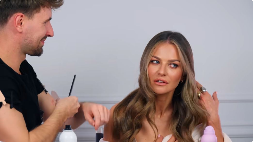 Anna Lewandowska poszła do Magdaleny Pieczonki na makijaż