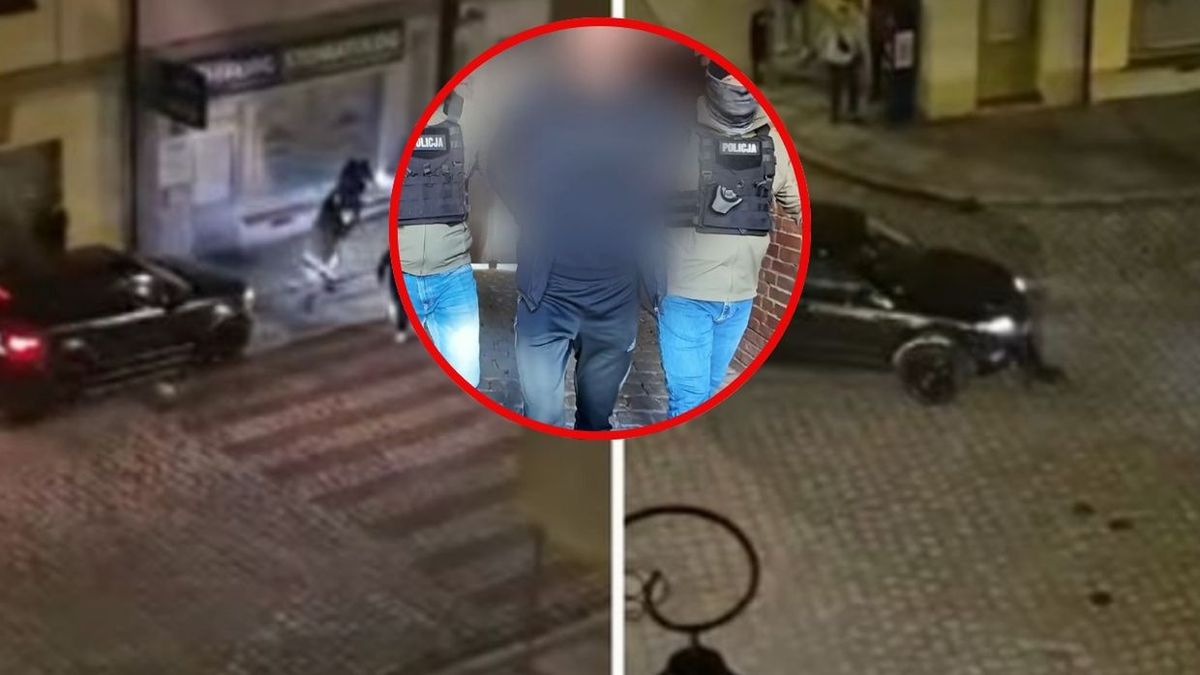 Mężczyzna został zatrzymany