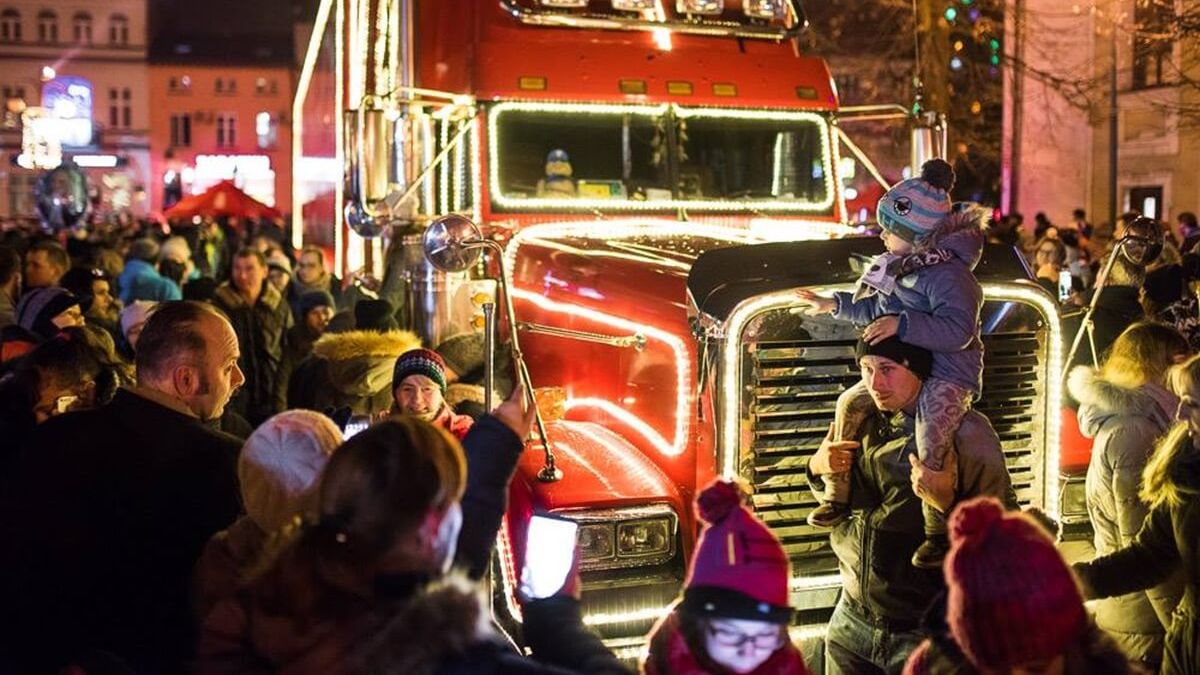 Ciężarówka Coca-Coli