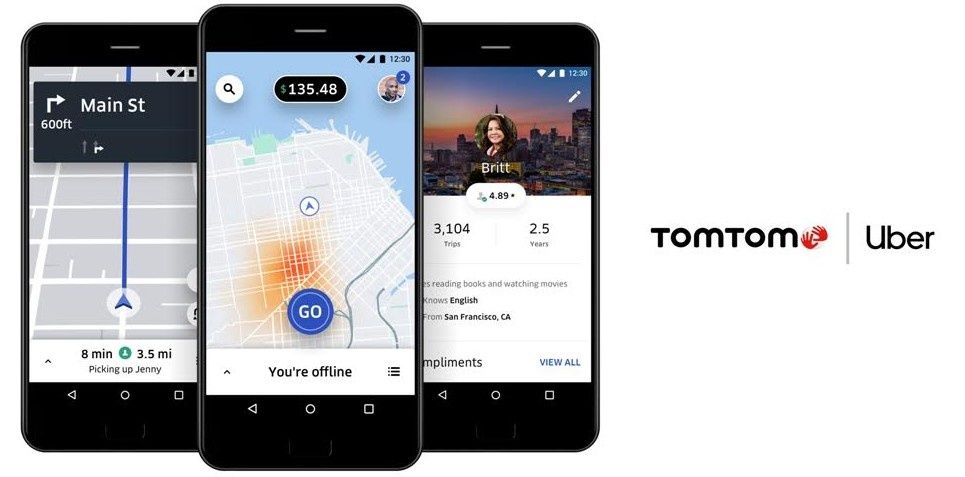 TomTom i Uber