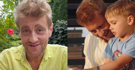 Poważnie chory Tomasz Jakubiak opublikował nagranie z synem. Trudno się nie wzruszyć