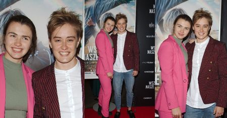 Katarzyna Zillmann pozuje Z DZIEWCZYNĄ na premierze filmu "Wszystkie nasze strachy" (ZDJĘCIA)